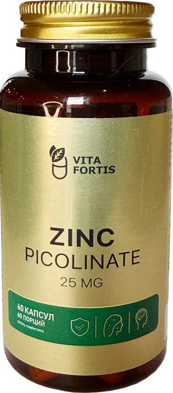 БАД Vita Fortis Цинка пиколинат (60 капсул)