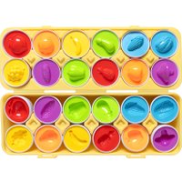 Сортер Baby Toys Овощи и фрукты Яйца 70081 (12 шт)