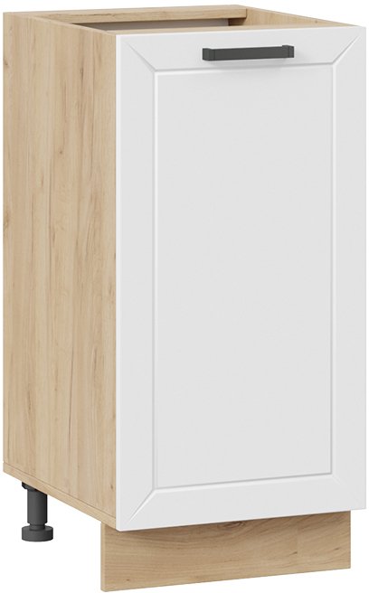 

Шкаф напольный Трия Лорас 1Н4 (дуб крафт золотой/холст белый)