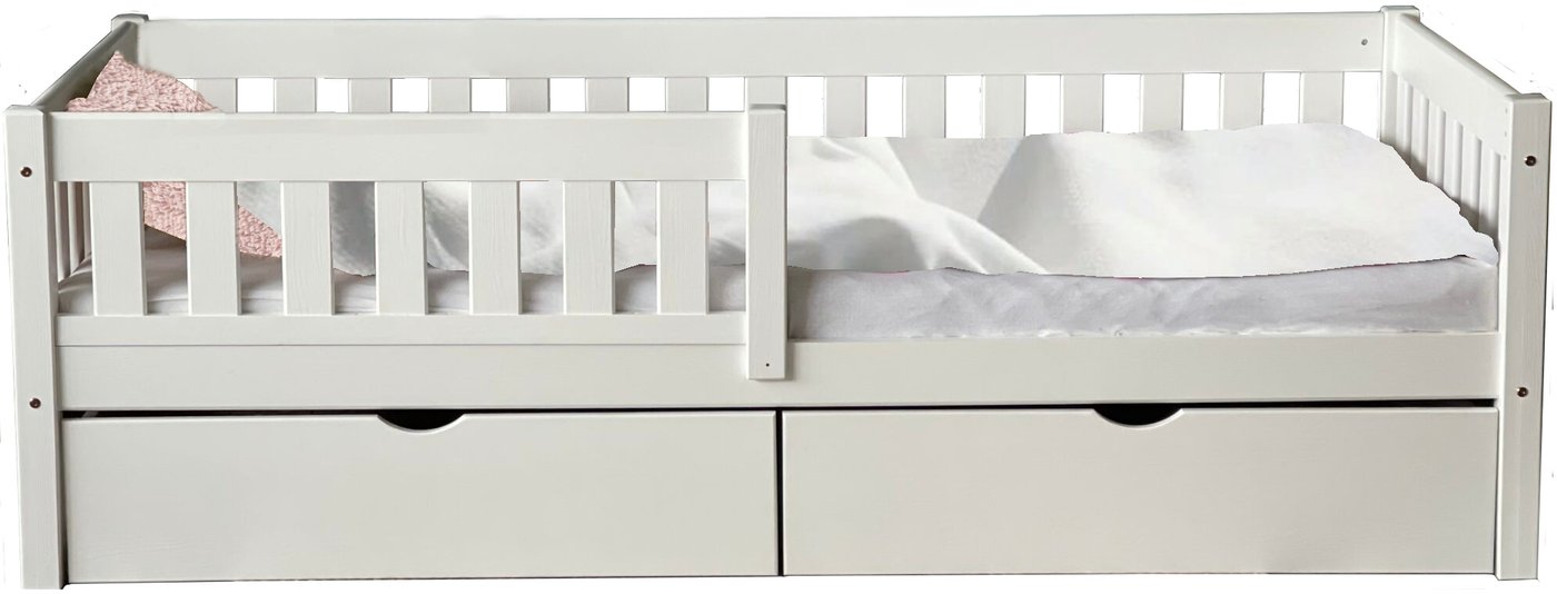 

Кровать-тахта EcoWood Гретта 80x180 с ящиком ECO.001.00012.80-180.W