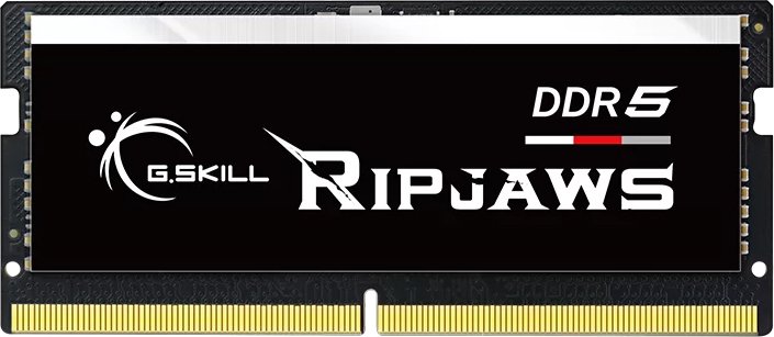 

Оперативная память G.Skill Ripjaws 32ГБ DDR5 SODIMM 4800 МГц F5-4800S4039A32GX1-RS