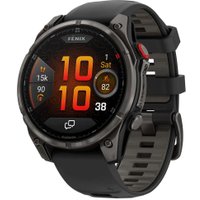Умные часы Garmin Fenix 8 Pro 47мм (серый, черный силиконовый ремешок) в Бресте
