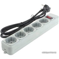 Сетевой фильтр Gembird 5 розеток, белый, 1.8 м (SPG3-B-6PP)