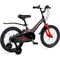 Детский велосипед Maxiscoo Jazz Стандарт Плюс 16 2025 MSC-J1645 (обсидиан)