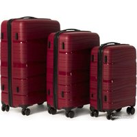 Чемодан-спиннер Pride PP9802 (L, бургунди)