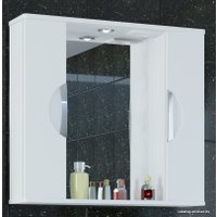  Francesca Шкаф с зеркалом Доминго 80 С 2 шкафа