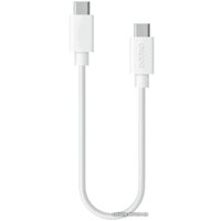 Кабель Deppa USB Type-C - USB Type-C 72303 (1.2 м, белый)