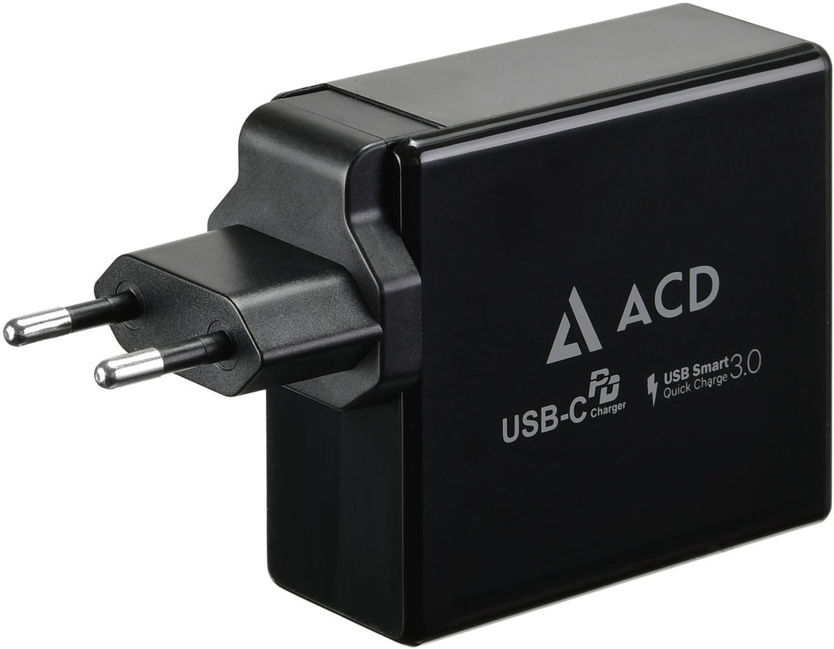 

Сетевое зарядное ACD ACD-P602W-V1B