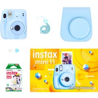 Фотоаппарат Fujifilm Instax Mini 11 Geometric Set (голубой)