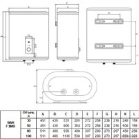 Накопительный электрический водонагреватель Timberk Flumen SWH FSM9 50 V в Борисове
