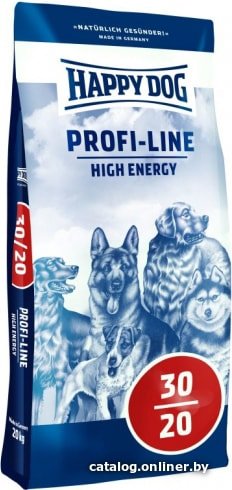 Сухой корм для собак Happy Dog Profi-Line High Energy 30/20 20 кг