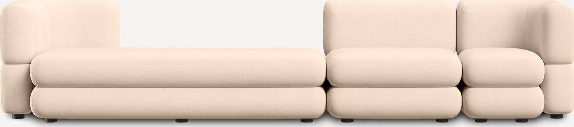 

Модульный диван Divan Brera-4 Velour Beige 242144