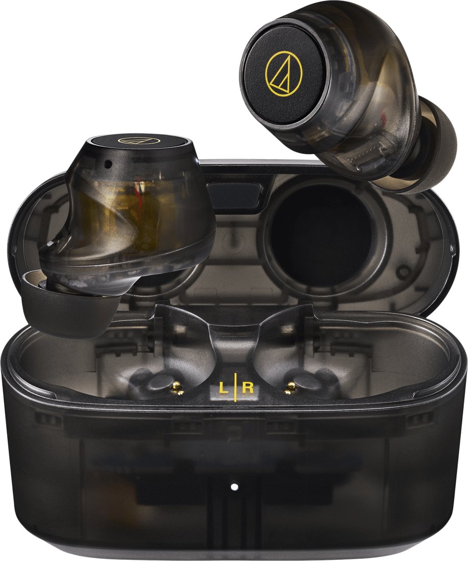 

Наушники Audio-Technica ATH-CKS30TW+ (черный/прозрачный)