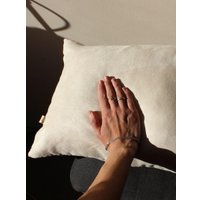 Чехол на подушку Matex Alcantara 38-146 (кремовый)