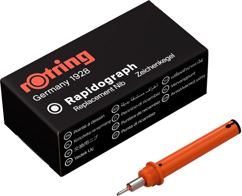 

Пишущий элемент для рапидографа Rotring S0219890 (1.0 мм)