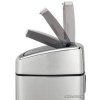 Мусорное ведро Brabantia Touch Bin 10 л (стальной полированный)