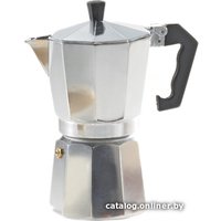 Гейзерная кофеварка Kruger Italiano 3 порции (серебристый)