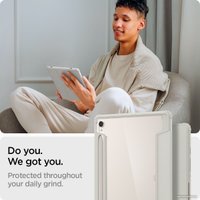 Чехол для планшета Spigen Ultra Hybrid Pro для Galaxy Tab S9 (серый)