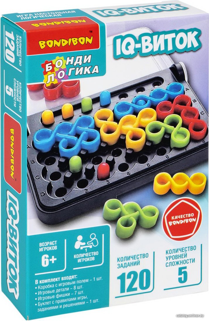 Настольная игра Bondibon БондиЛогика IQ-Виток ВВ5959
