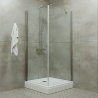 Душевой уголок Triton Форта-Хром 90x90 (с поддоном)