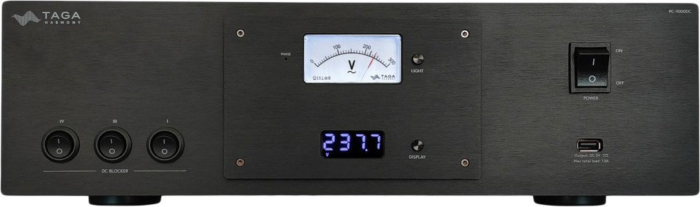 Сетевой фильтр Taga Harmony PC-9000DC (черный)