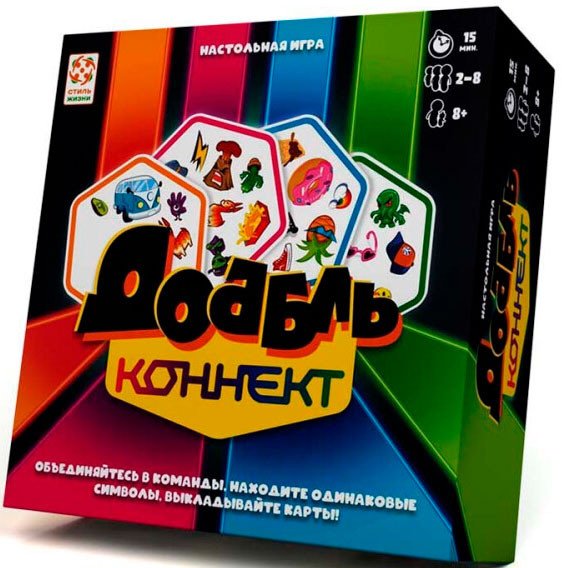 Настольная игра Стиль Жизни Доббль. Коннект