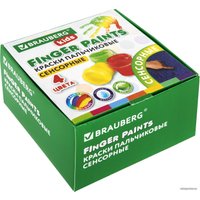 Пальчиковые краски BRAUBERG Kids 192280 (4 цветов)