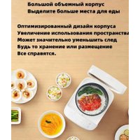 Мультиварка Xiaomi Mijia Rice Cooker C1 3L MDFBZ02ACM (с переходником на евровилку)