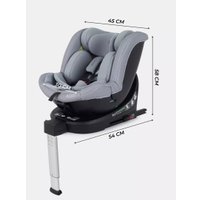 Детское автокресло MOWbaby Stage Isofix AY959 Pro (серый)