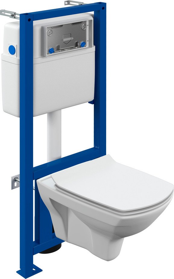 

Унитаз подвесной Cersanit Carina XL CO DPL EO 64122