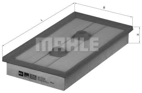 

Воздушный фильтр Mahle Knecht LX1643
