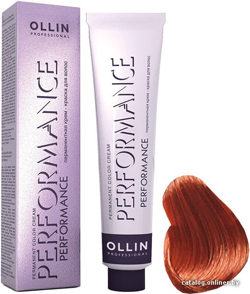 Крем-краска для волос Ollin Professional Performance 8/4 светло-русый медный