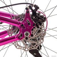 Велосипед Novatrack Katrina 21 D 2024 24AHD.KATRINA.10GVL4 (фиолетовый металлик)