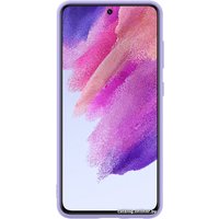 Чехол для телефона Samsung Silicone Cover S21 FE (фиолетовый)