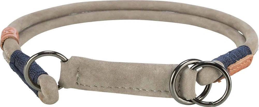 Ошейник-полуудавка Trixie Be Nordic L-XL (серый)