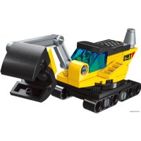 Конструктор Qman Trans-Collector 1806-7 Heavy Transporter Bucket Excavator