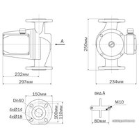 Циркуляционный насос Aquario AC 8-8-40F