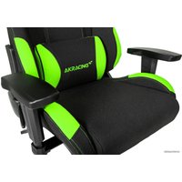 Игровое (геймерское) кресло AKRacing K7012 (черный/зеленый)