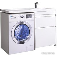  Belux Тумба под умывальник Ока Н 60-02 (1, белый глянец)