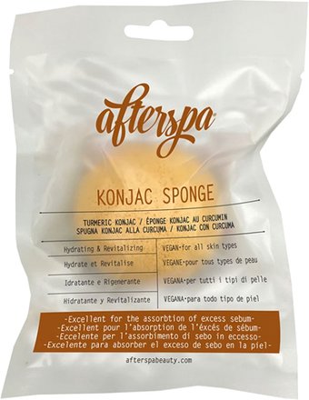 Губка для лица After Spa Konjac Куркума