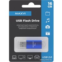 USB Flash Maxvi MP 16GB (синий)