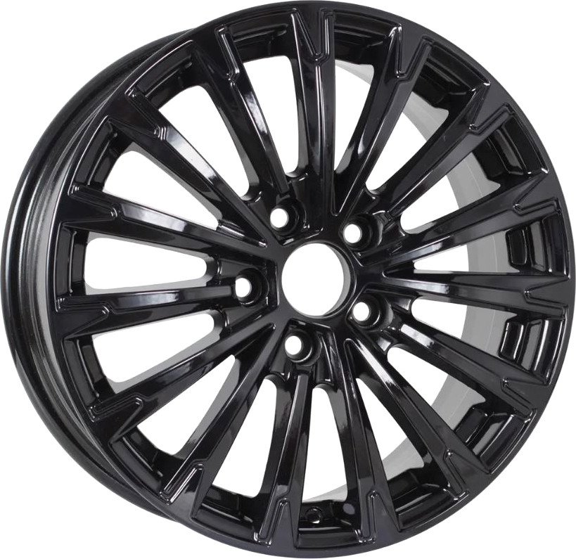 

Литые диски KDW KD1610 16x6.5" 4x100мм DIA 60.1мм ET 50мм Black Painted