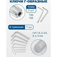 Универсальный набор инструментов Scheppach 38841+2 (216 предметов)