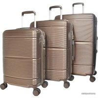 Чемодан-спиннер Mironpan 77065 66 см (коричневый)