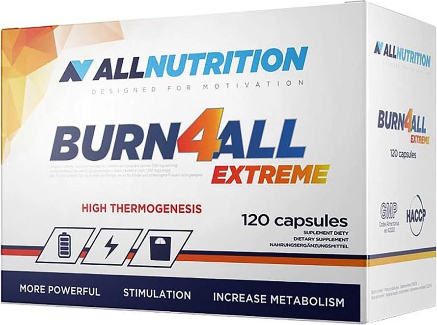 

Аминокислоты Allnutrition Burn 4 All Extreme (120 капсул)