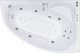 Ванна Triton Изабель гидромассажная 170x100R Премиум