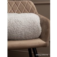 Плед Tex Republic Овчина Однотонный 150x200 93192 (серый) в Борисове