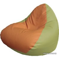 Кресло-мешок Flagman Relax P2.3-95 (оранжевый, оливковый)