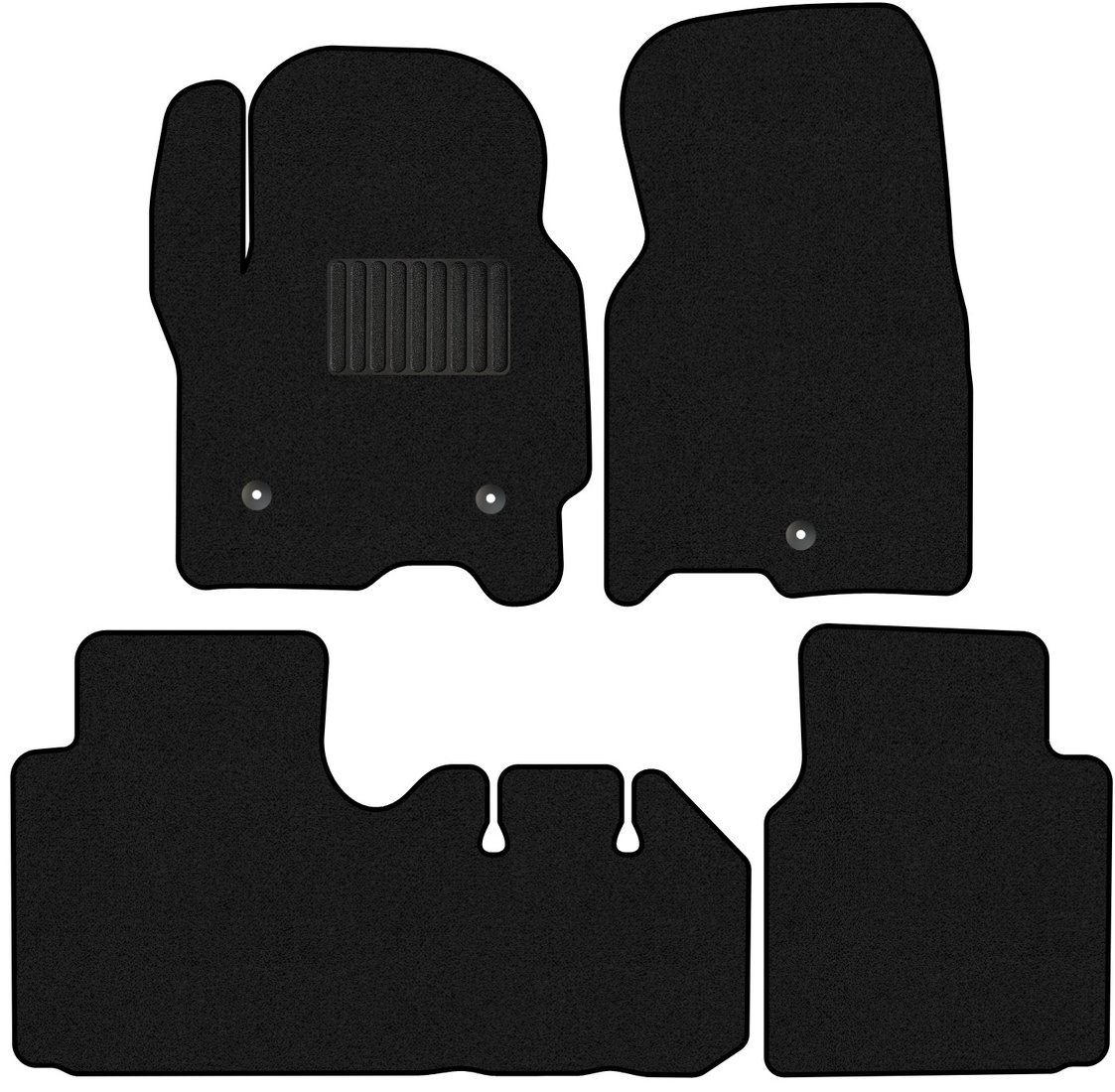 

Комплект ковриков для авто Alicosta Chevrolet Tahoe V (suv / GMT T1XX) 2021 - Н.В. (ворс)