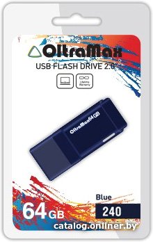 OltraMax 240 64GB (niebieski) [OM-64GB-240-Blue]